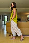 Oscar Pleat Culotte Olive